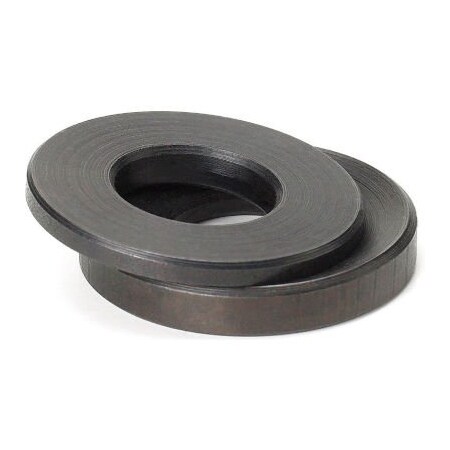 Morton Machine Works Spherical Washer Set, Fits Bolt Size 2 1/2 in Steel, Black Oxide Finish SP-14